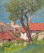 Charles Warren Eaton Varenna France oil painting artist